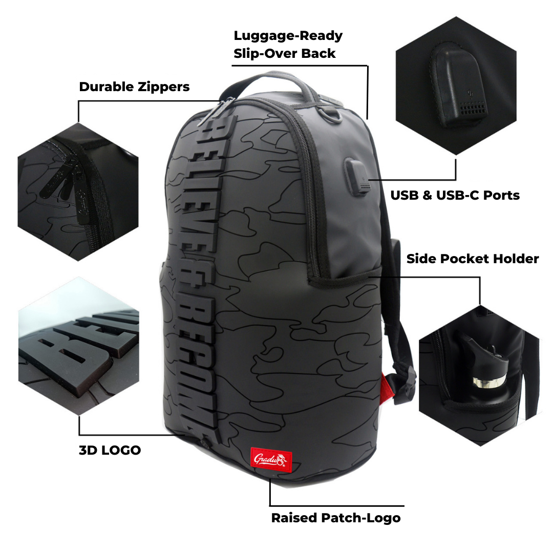 The Gradu8 Waterproof Tech Backpack