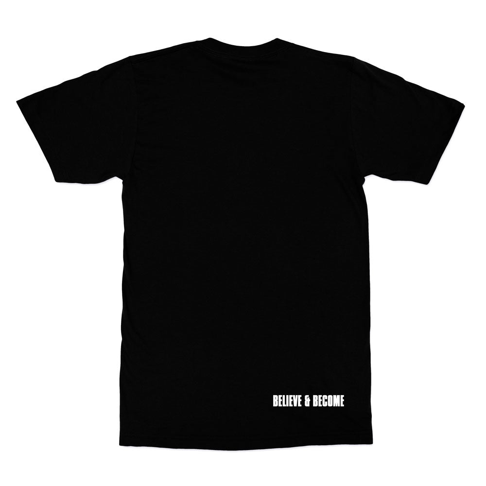 Gradu8 Script logo T-shirt - Black