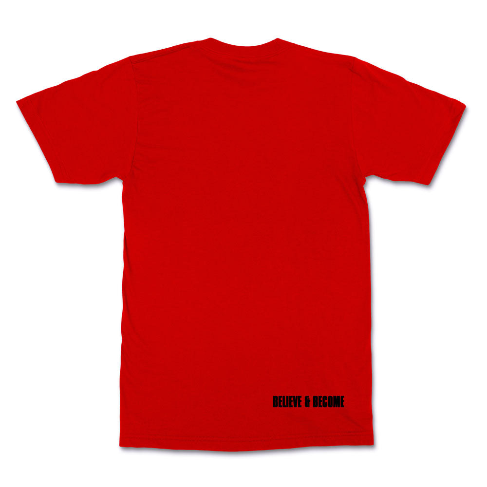 Gradu8 Script logo T-shirt - Red