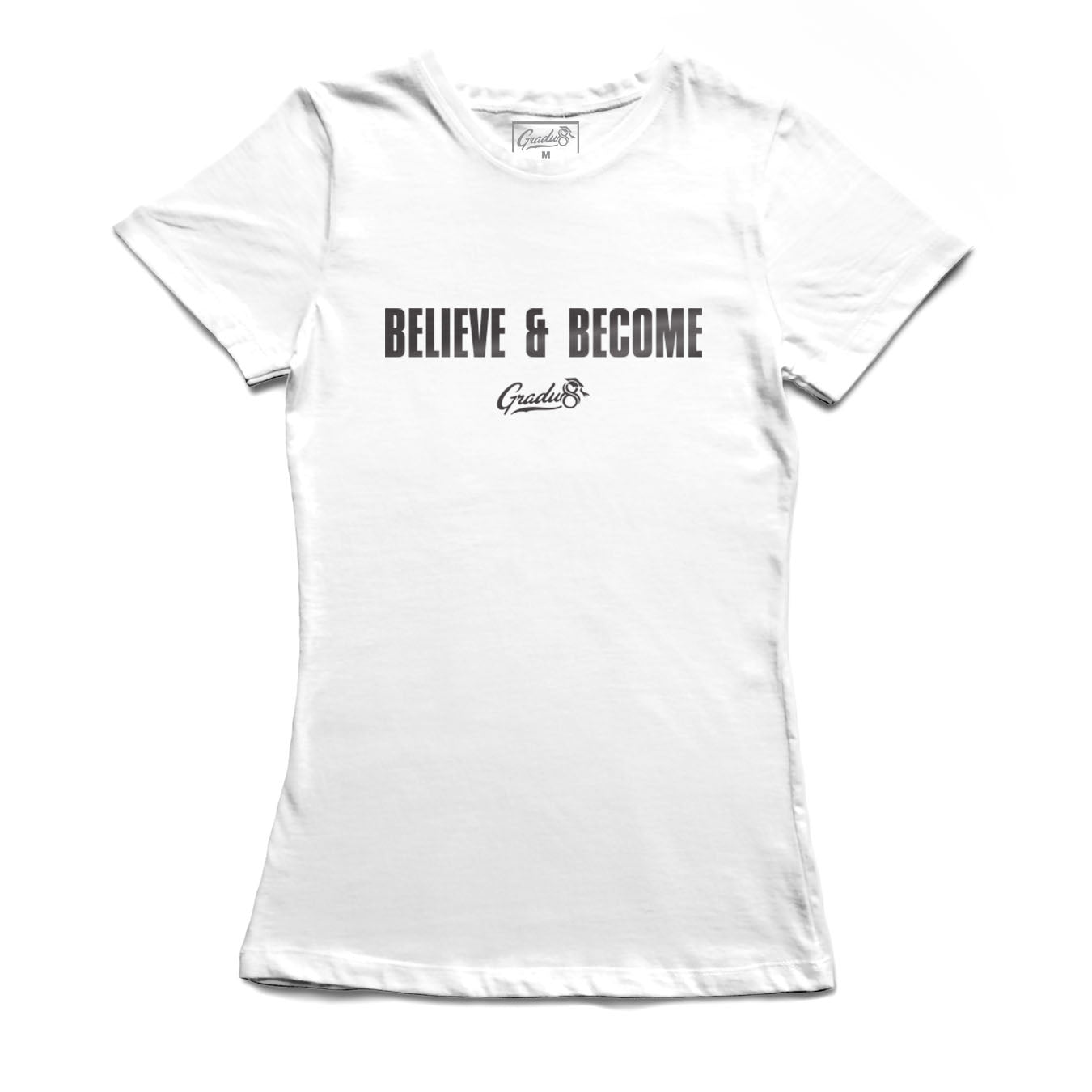 Women's Original Believe & Become T-shirt - White