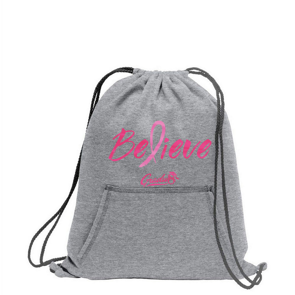 BELIEVE: Breast Cancer Awareness, Core Fleece  Bag