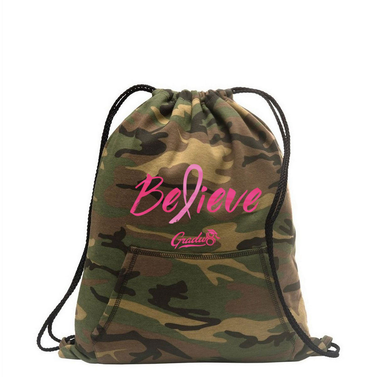 BELIEVE: Breast Cancer Awareness, Core Fleece  Bag