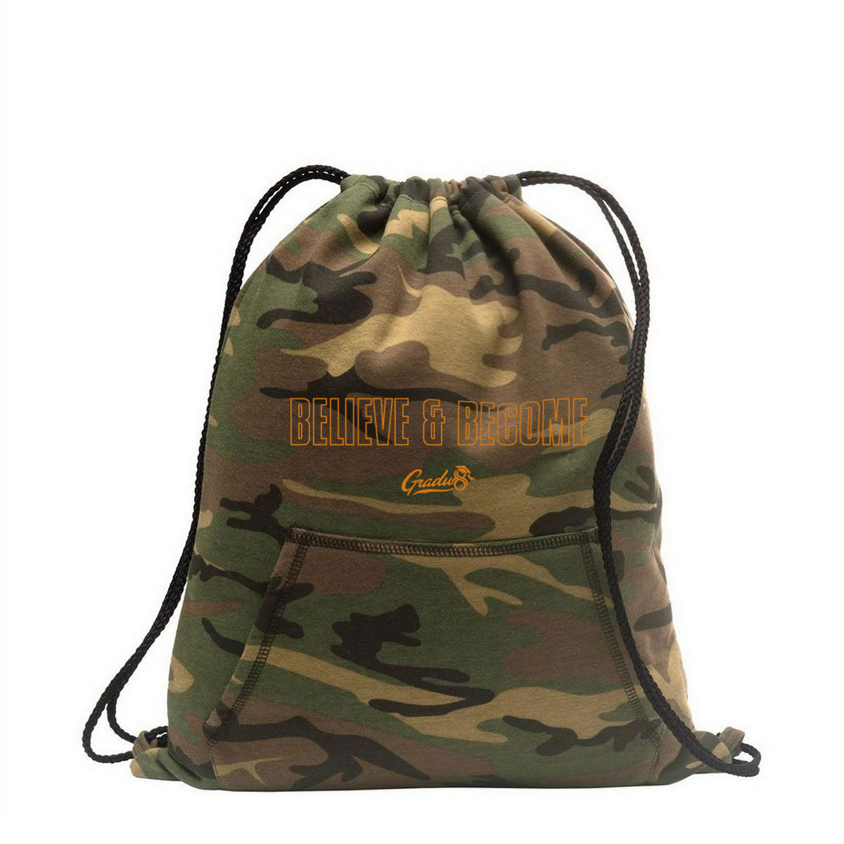 Camo Believe And Become Core Fleece Bag