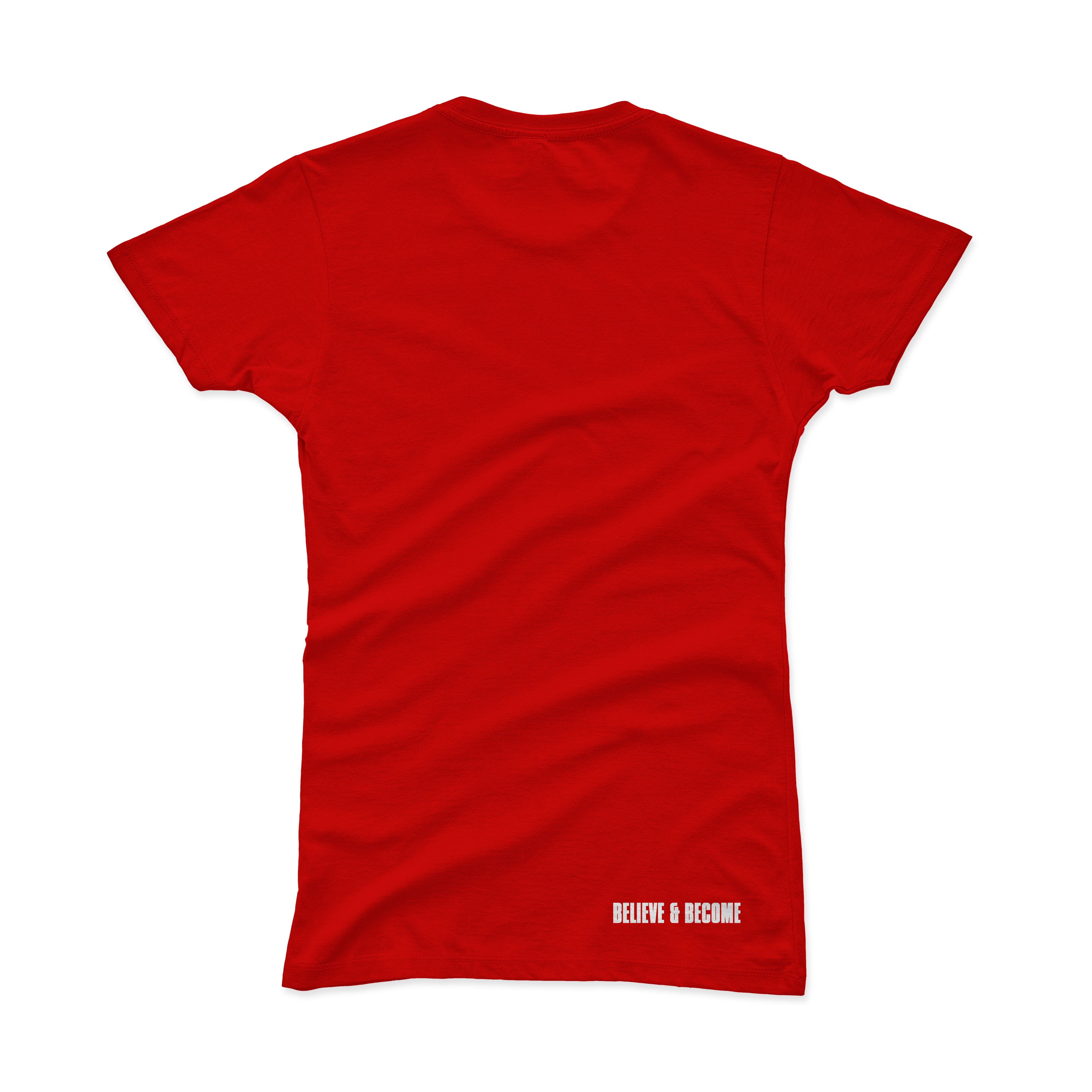 Women's Gradu8 Script Logo Premium T-shirt - Red
