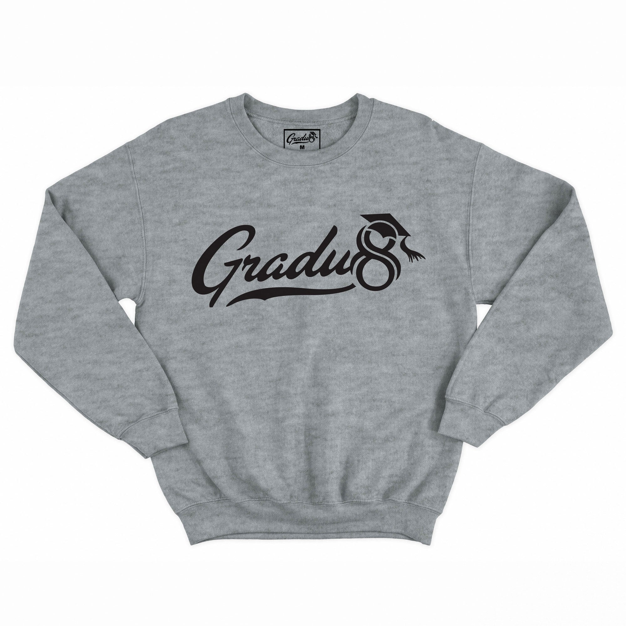 Official Gradu8 Premium Sweatshirt - Carbon Grey