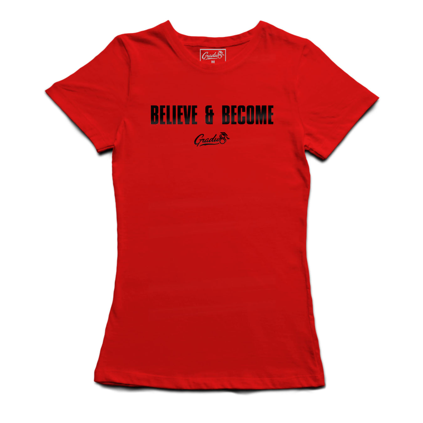 Women's Original Believe & Become T-shirt - Red
