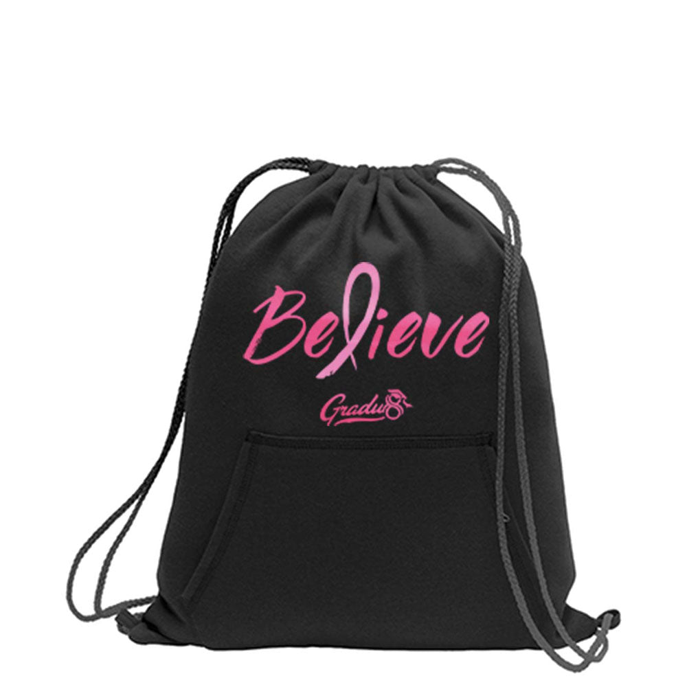 BELIEVE: Breast Cancer Awareness, Core Fleece  Bag