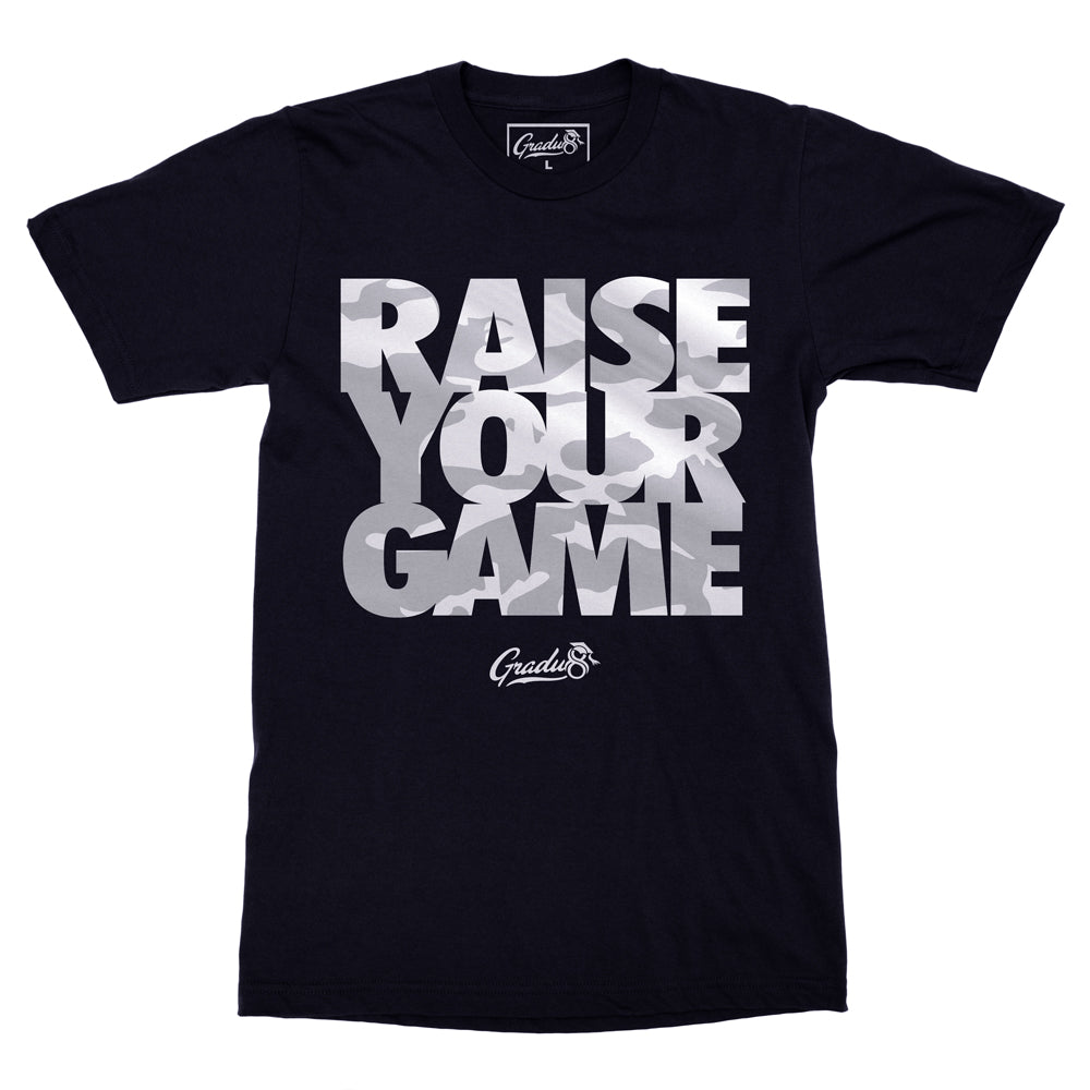 Raise Your Game Premium T-Shirt - Navy Blue