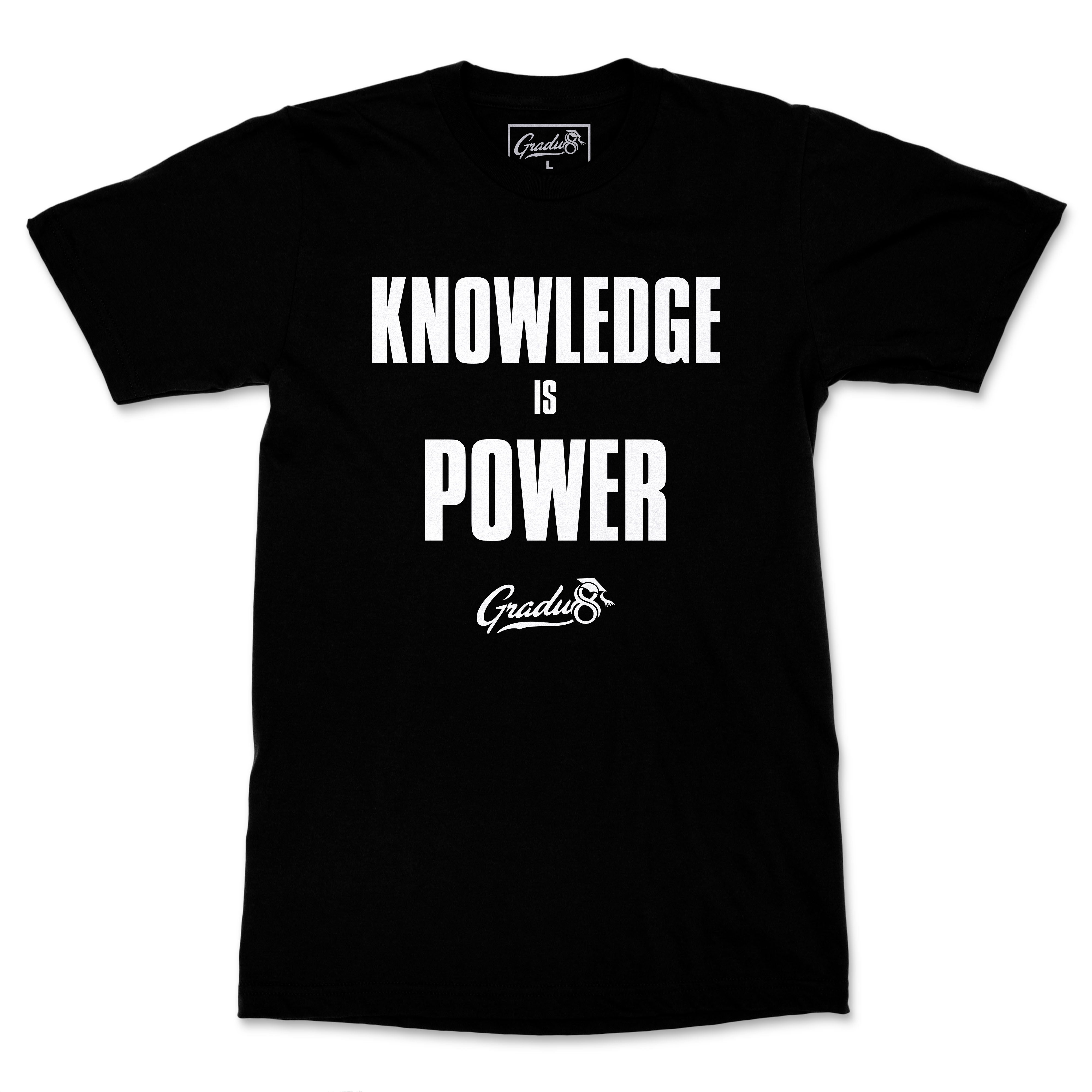 Knowledge Is Power - Black