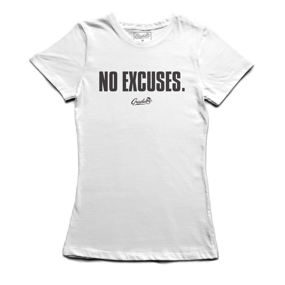Women's No Excuses Premium T-shirt - White