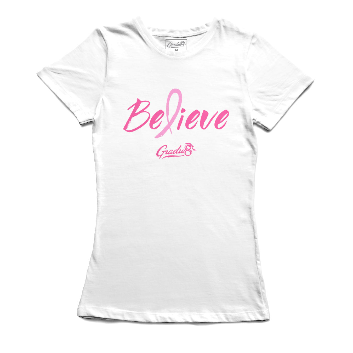 Believe: Women's Breast Cancer Awareness Crew T-shirt