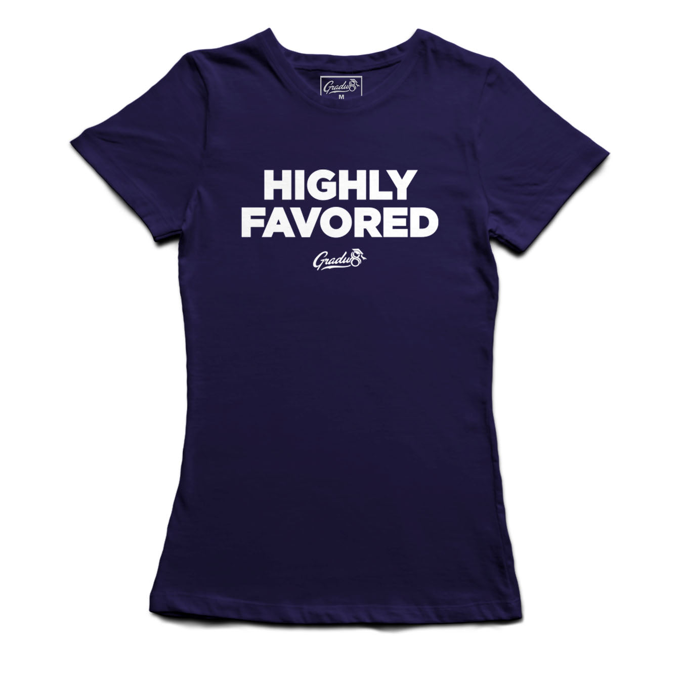 Women's Highly Favored Premium T-shirt - Navy Blue
